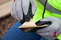 3M Scotch Vinyl Mastic Pad 2200, 6-1/2 in x 4-1/2 in, Box of 10 Pads, 125 mil