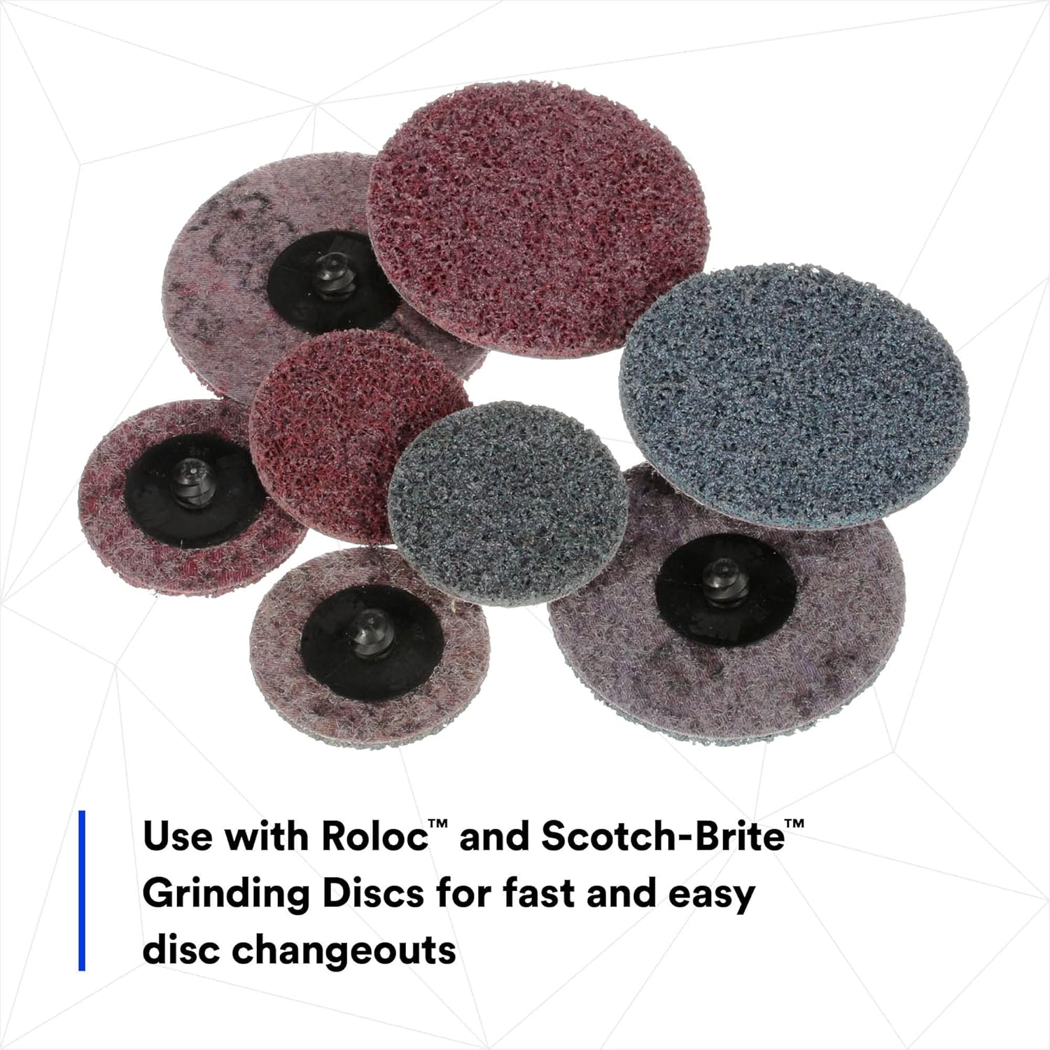 3M Roloc Disc Pad Assembly 05539, 2 in, Quick Change, Durable Backup Pad 1