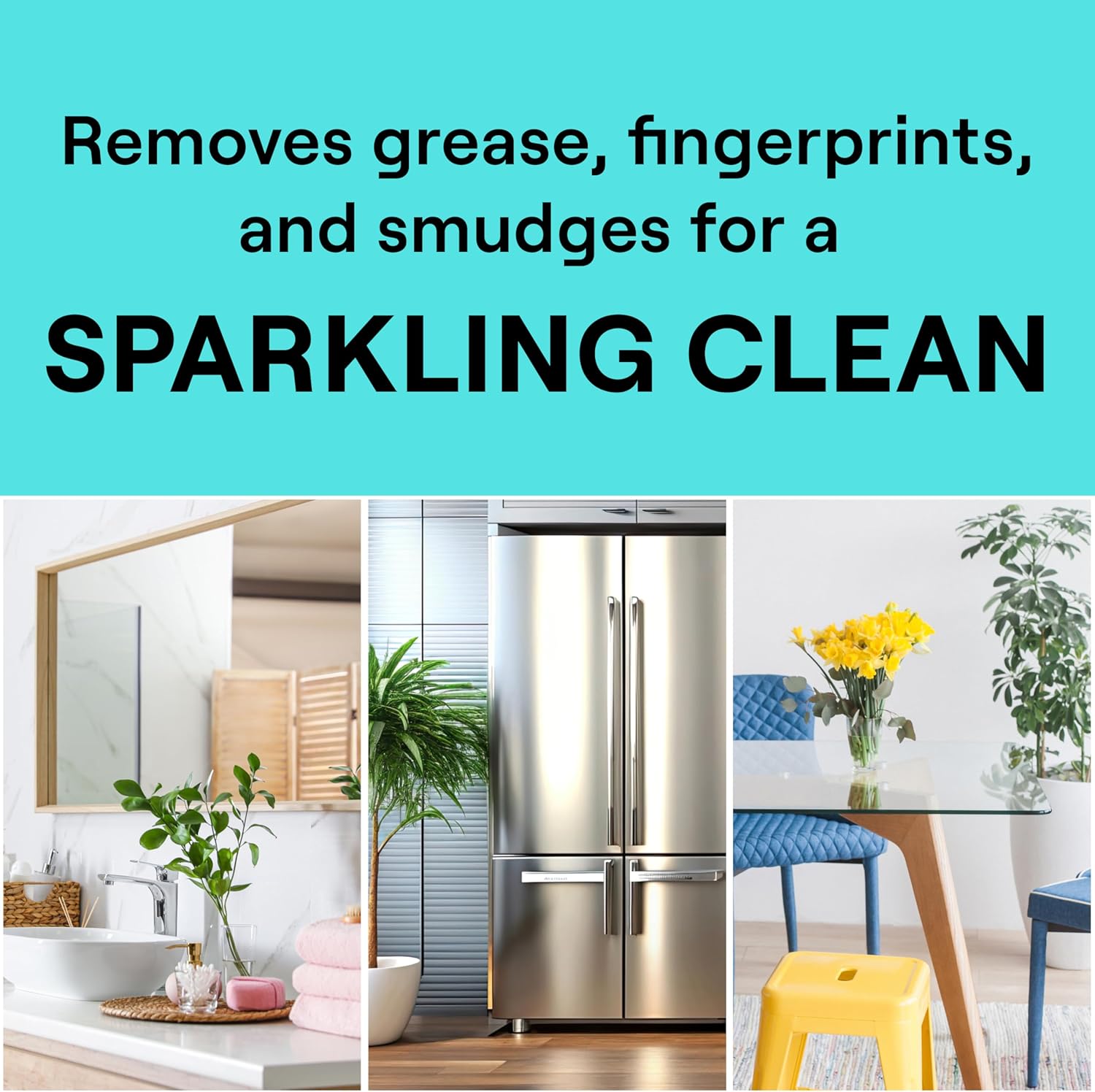 Seventh Generation Natural Glass & Surface Cleaner, Sparkling Seaside, 23 Fl Oz