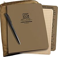 RITE IN THE RAIN Weatherproof Binder Kit with CORDURA Cover, Polydura Binder, All-Weather Loose Leaf, Weatherproof Pen