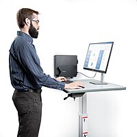 PC Wall Mount Bracket, For Desktop Computers Up To 40lb, Toolless Width Adjustment 1.9-7.8in [50-200mm], CPU Tower/Case Shelf