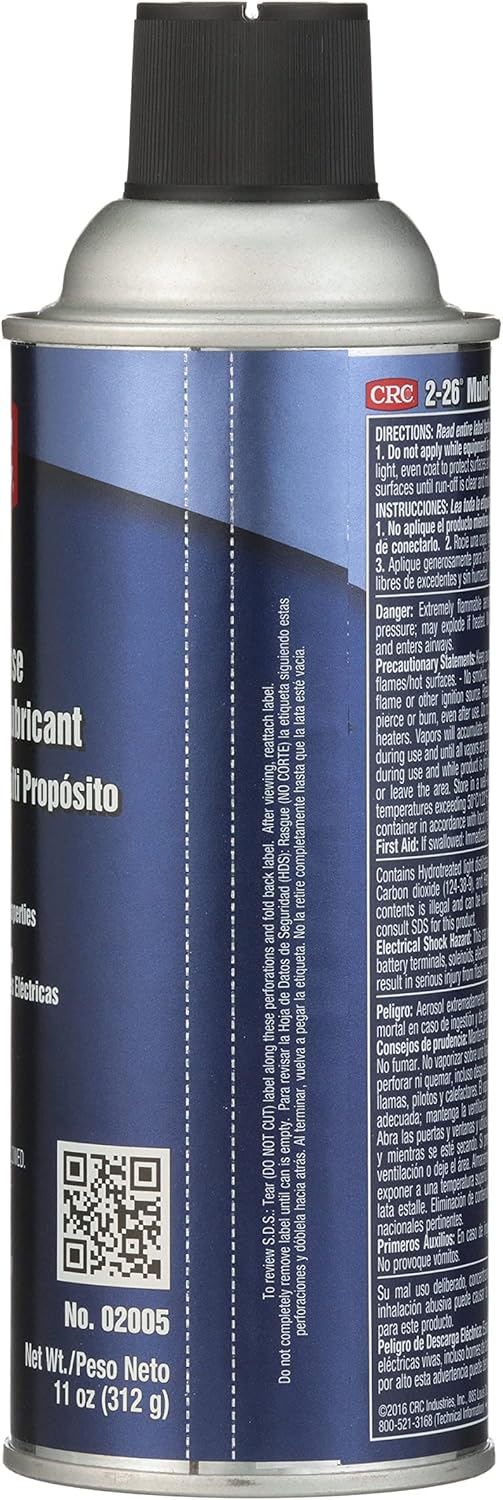 CRC 2-26 Multi-Purpose Lubricant & Corrosion Inhibitor