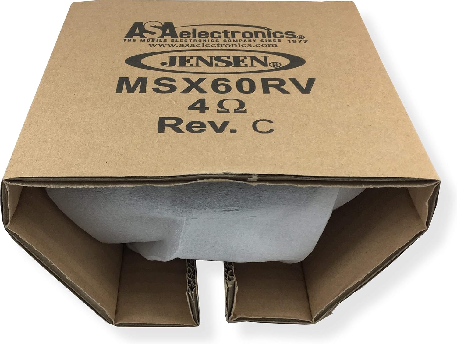 Jensen MSX60RVR Marine Speakers 6.5" Coaxial Speaker, Completely Waterproof With UV Resistant Materials To Withstand