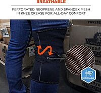 Ergodyne ProFlex 600 Single-Layer Neoprene Knee Sleeve