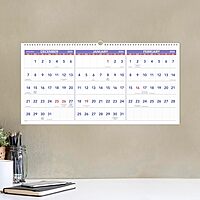 AT-A-GLANCE Three-Month Reference Wall Calendar