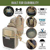 MAXPEDITION Double-Decker EDC Pocket Organizer (5” x 2.5” x 7”)