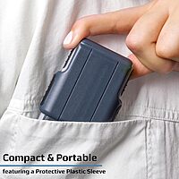 Carson MiniBrite 3x Power LED Lighted Slide Out Magnifier with Protective Sleeve (PO-25) Single Pack