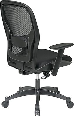 SPACE SEATING Breathable Mesh High-Back Office Chair with Adjustable Lumbar