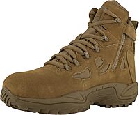 REEBOK Men's Rapid Response RB 6" Composite Toe Tactical Boot with Side Zipper