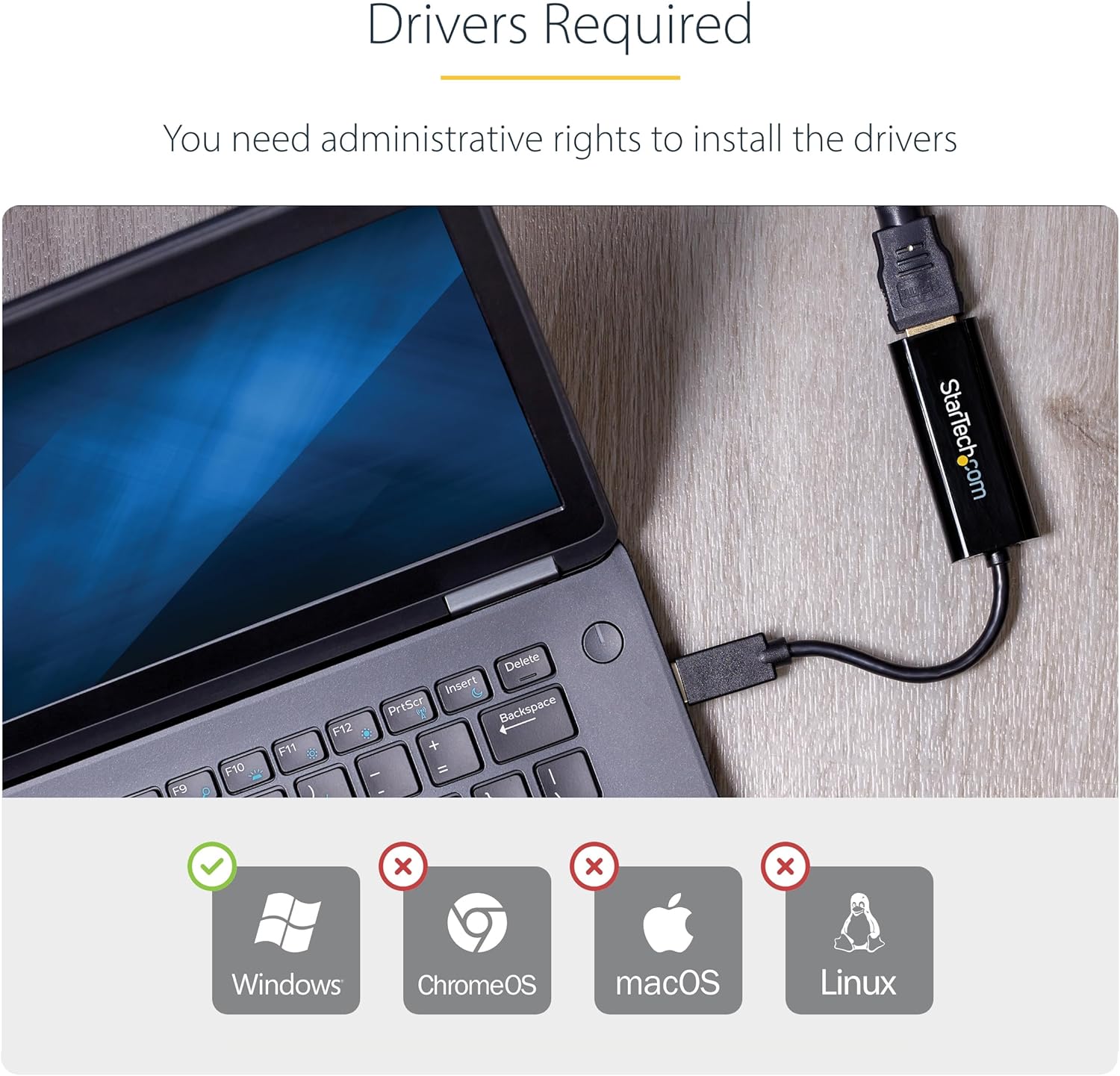 StarTech.com USB to HDMI Adapter