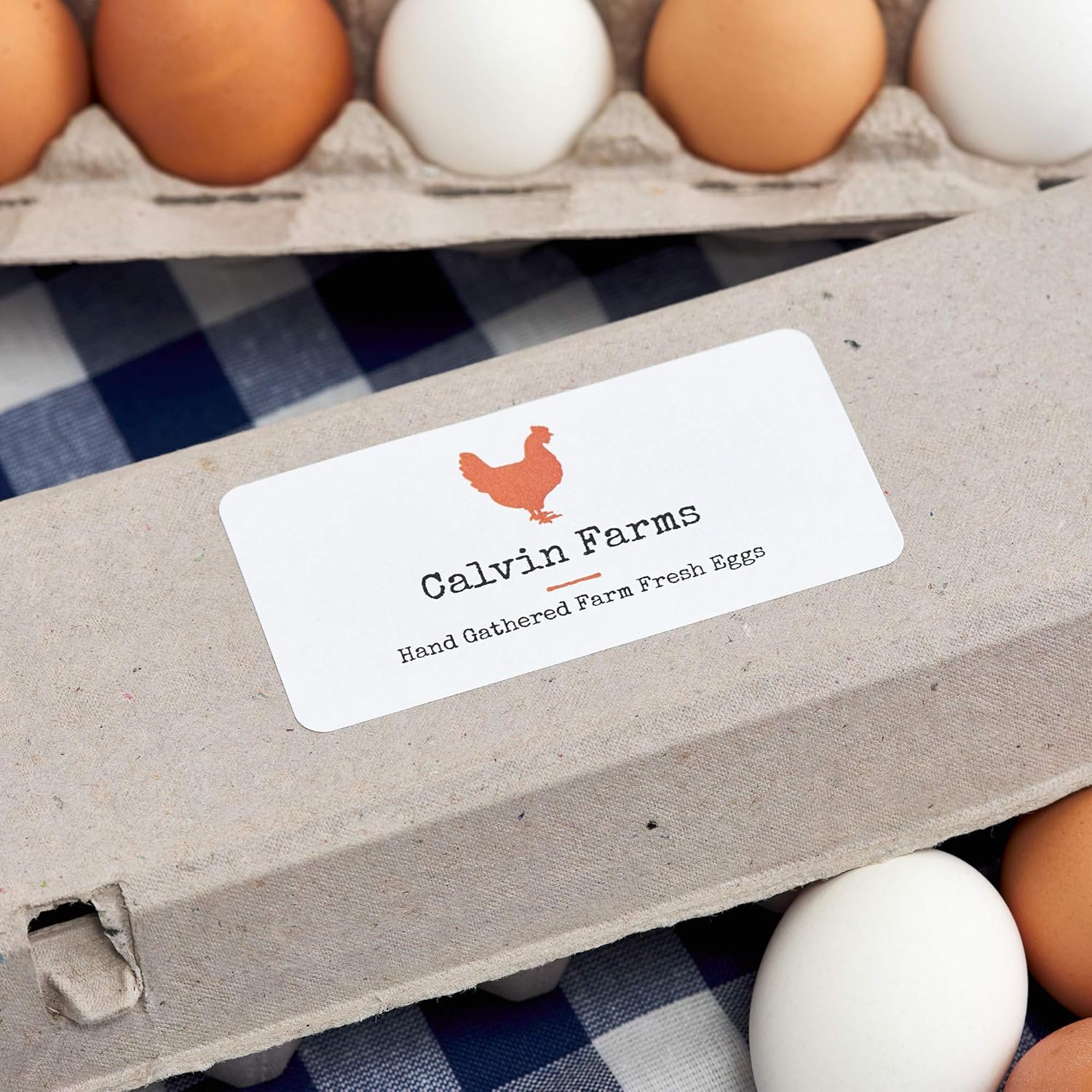 Avery Matte White Rectangle Labels, Sure Feed Technology, 2" x 4"