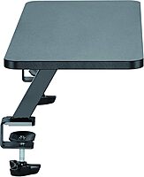 StarTech.com Monitor Riser Stand - Clamp-on Monitor Shelf for Desk - Extra Wide 25.6" (65 cm) for up to 34" Monitors - Black (MNRISERCLMP)