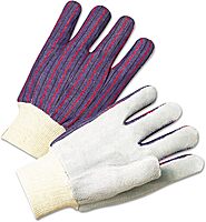 Anchor BRAND 2010 "2000-SERIES LEATHER PALM GLOVES - PEARL GRAY (Pack of 12)