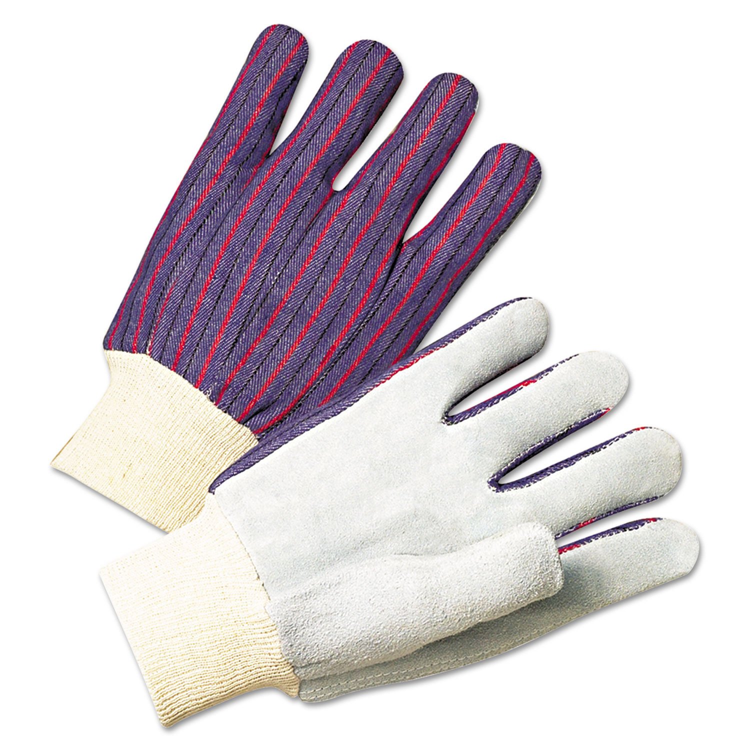 Anchor BRAND 2010 "2000-SERIES LEATHER PALM GLOVES - PEARL GRAY (Pack of 12)