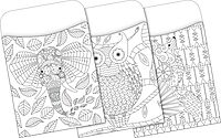 Barker Creek Peel & Stick Library Pockets, Color Me!