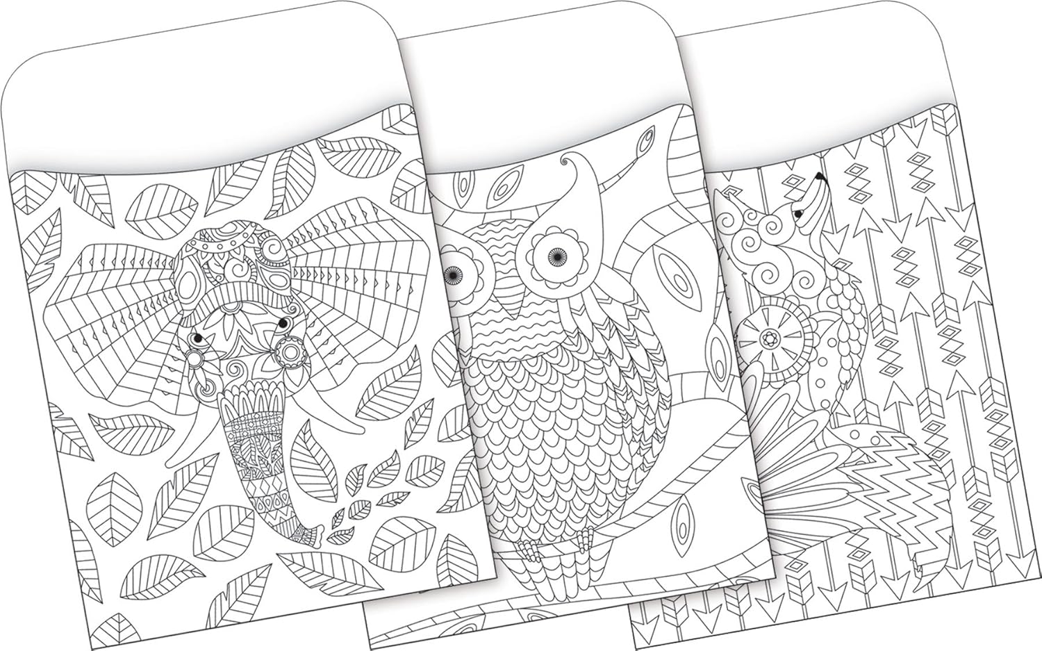 Barker Creek Peel & Stick Library Pockets, Color Me!