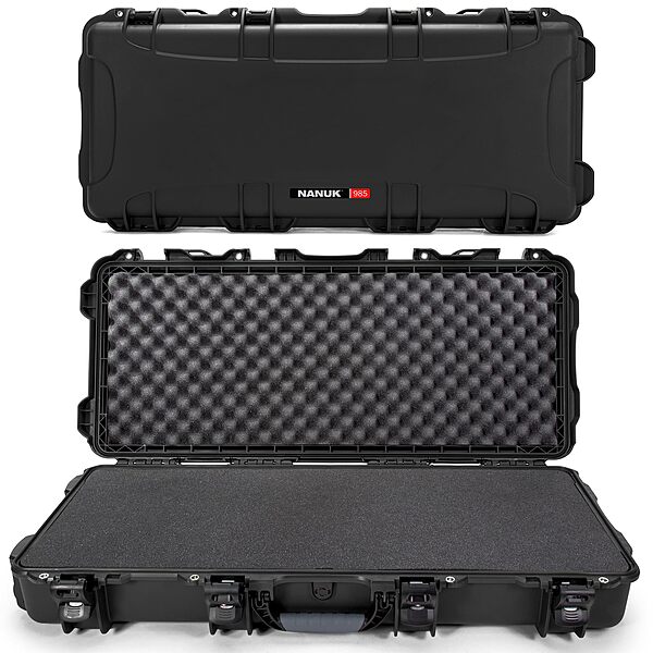 NANUK 985 Hard Case with Wheels & Customizable Foam Insert