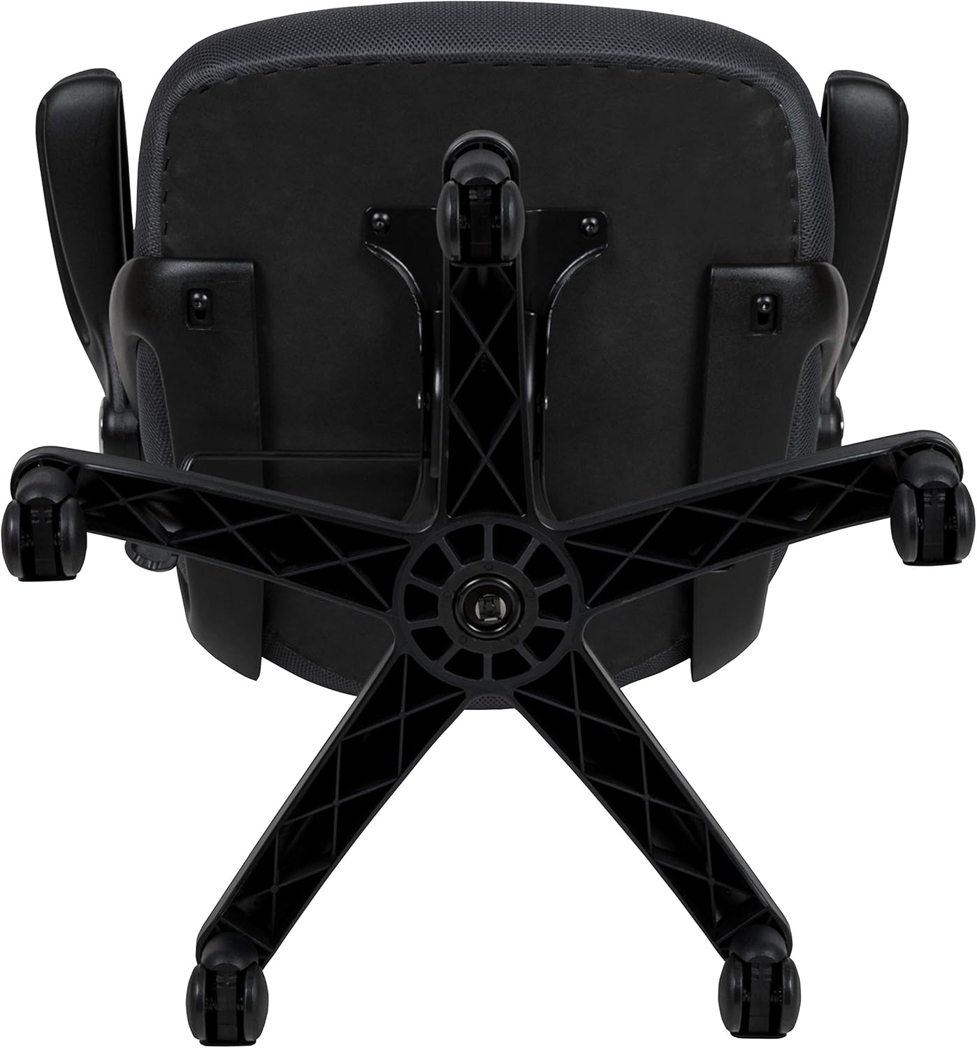 Flash Furniture Porter High-Back Mesh Ergonomic Swivel Office Chair with Adjustable Lumbar Support and Flip-Up Armrests