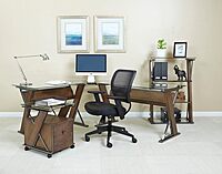 SPACE Seating Professional AirGrid Dark Back and Padded Black Eco Leather Seat, 2-to-1 Synchro Tilt Control, Adjustable Arms and Tilt Tension with Nylon Base Managers Chair