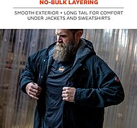 Ergodyne N-Ferno 6436 Long Sleeve Lightweight Base Layer Shirt