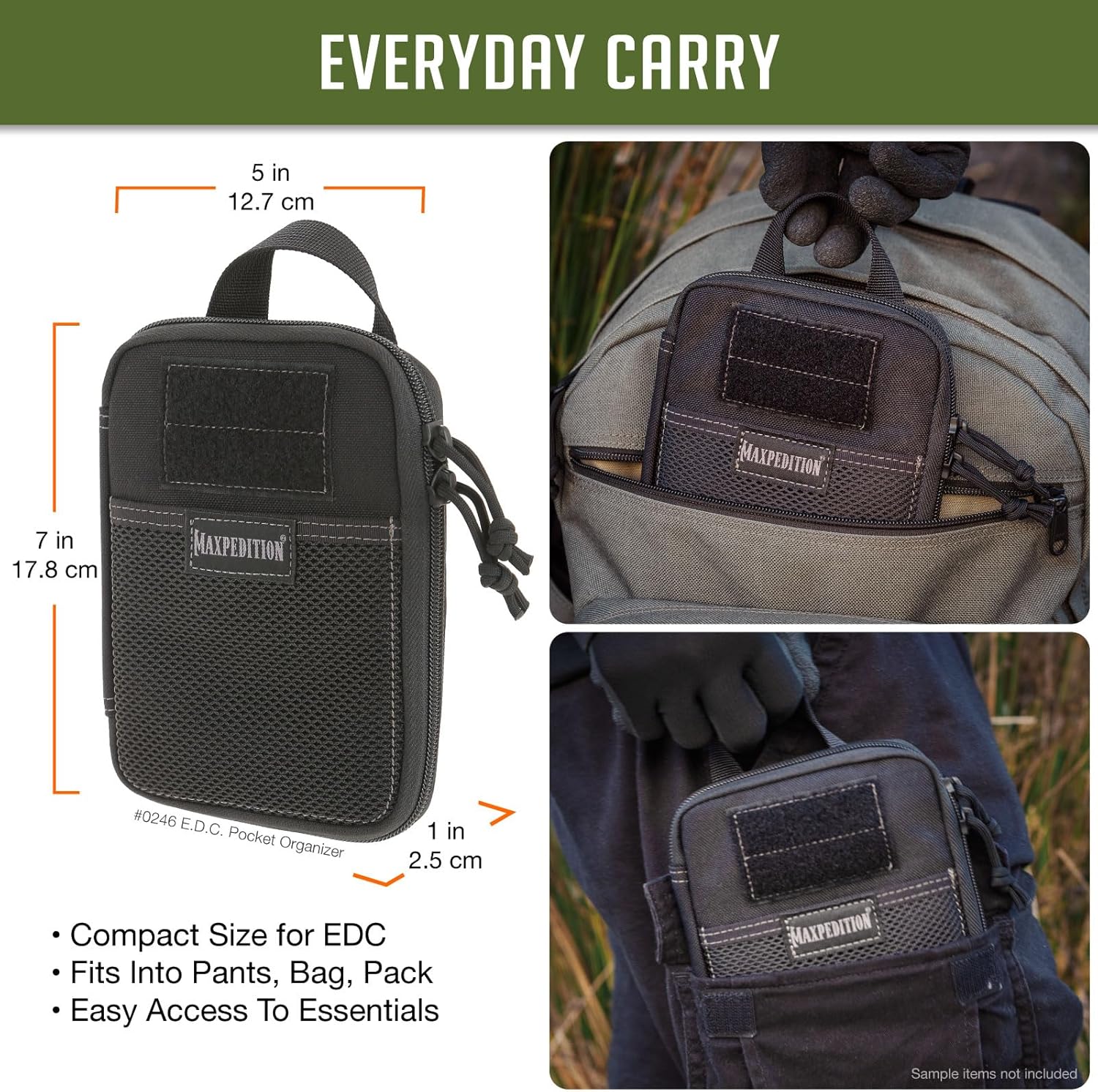 MAXPEDITION E.D.C. Pocket Organizer