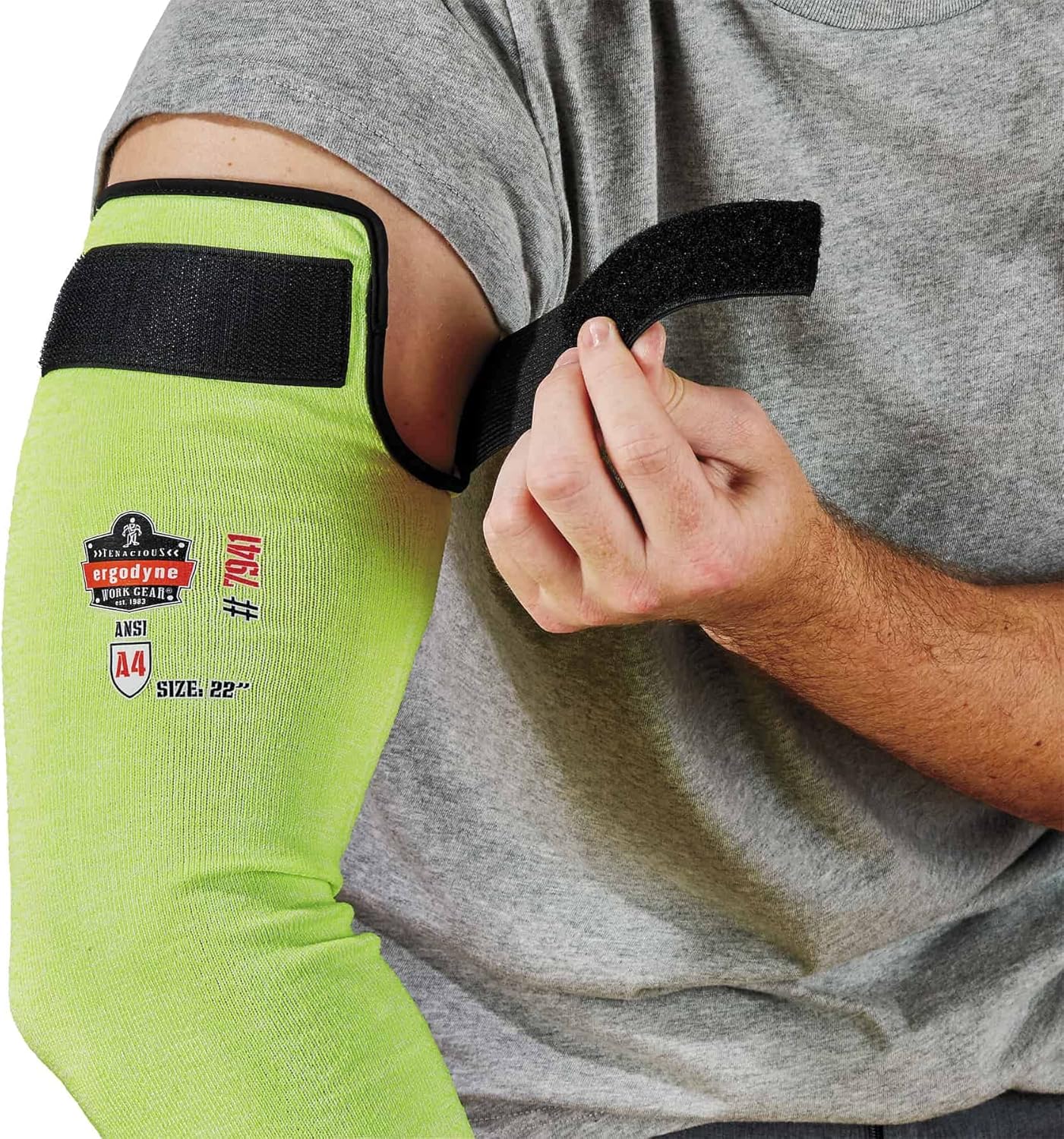 Ergodyne ProFlex 7941 Cut-Resistant Arm Sleeve, Pair