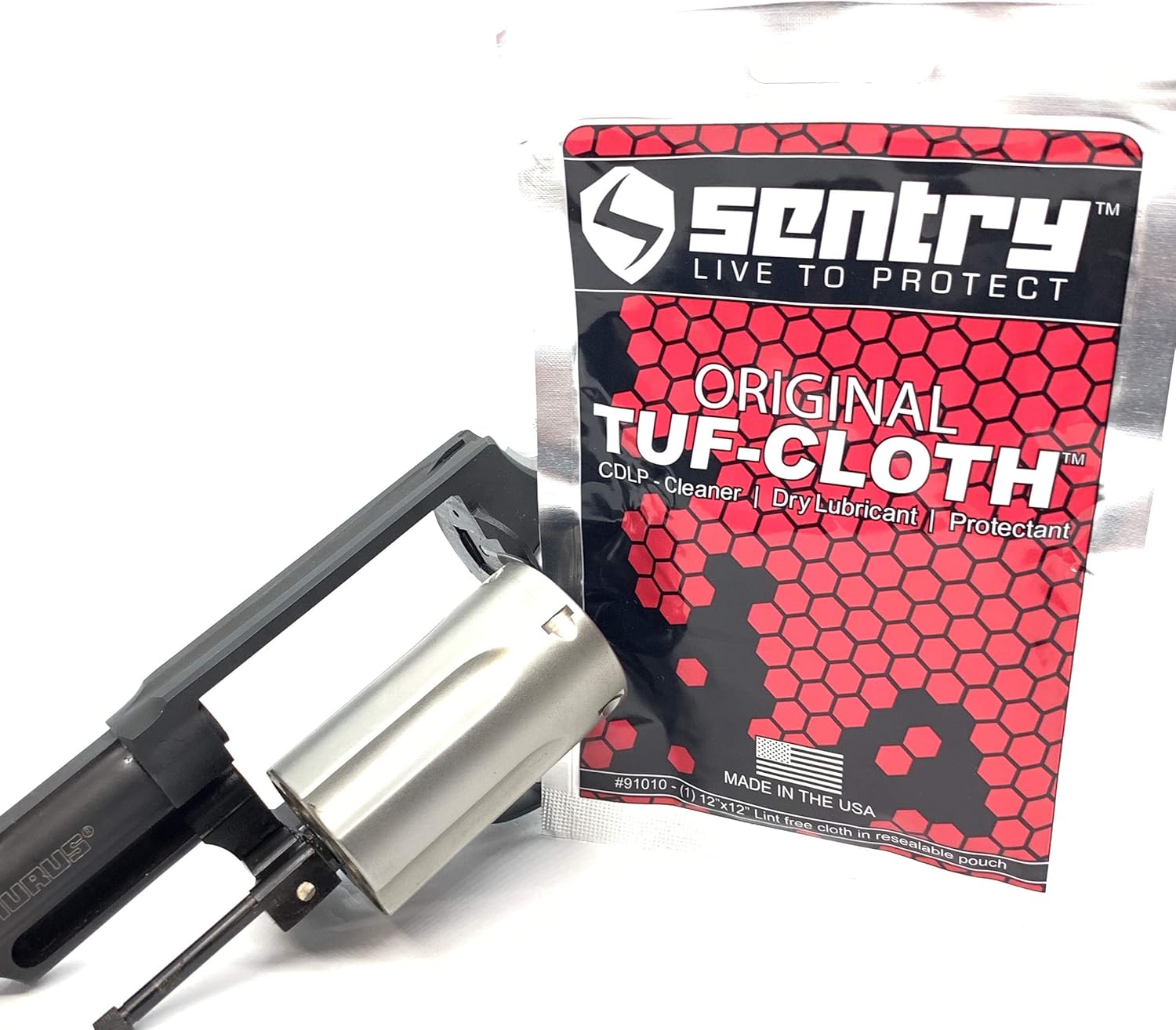 Sentry Solutions Tuf-Glide Dry Lube Gun Knife CLP Cloth Pouch
