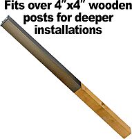 Mail Boss In-Ground Steel Mounting Post