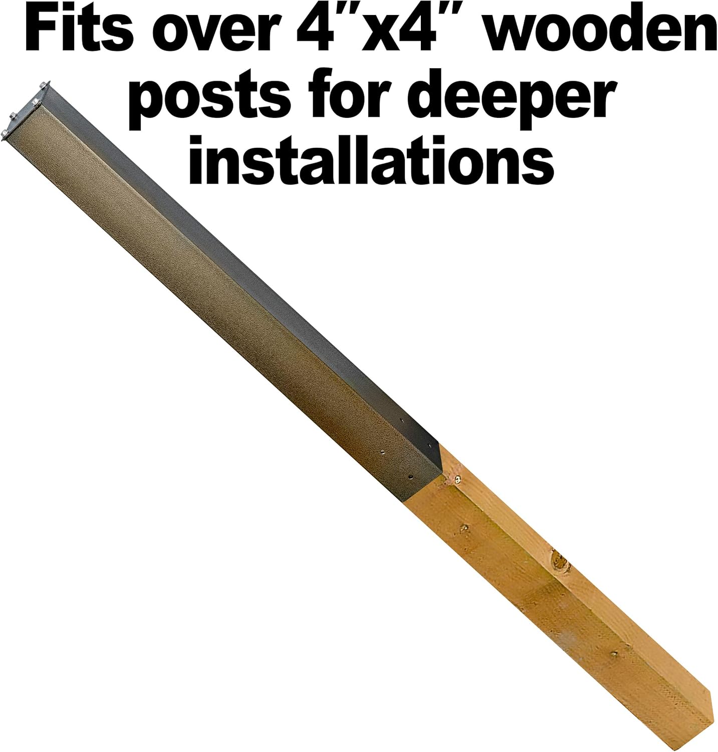 Mail Boss In-Ground Steel Mounting Post