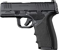 Hogue HandAll Beavertail Rubber Grip Sleeve for Springfield Armory Hellcat Pro Black One Size