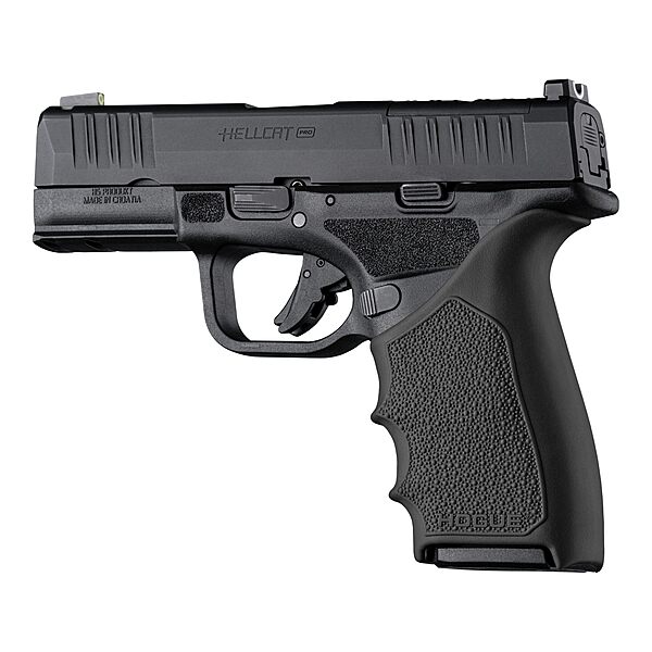 Hogue HandAll Beavertail Rubber Grip Sleeve for Springfield Armory Hellcat Pro Black One Size