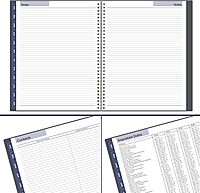 AT-A-GLANCE 2026 Appointment Book Planner, Weekly & Monthly, 8-1/2" x 11", Large, Quarter-Hourly, DayMinder, Gray (GC5200726) 2026 New Edition