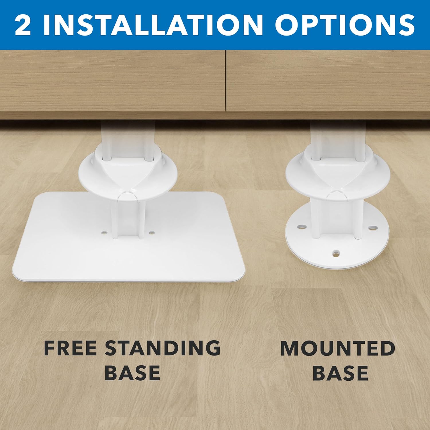 Mount-It! Anti-Theft Floor Stand Compatible with iPad, Contact-Less Universal Lockable Tablet Kiosk