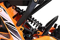 Kugoo Wish 04 Electric Dirt Bike 2026-3700W Brushless Motor - 67.2V 36Ah Battery - 80km/h Max Speed - 60-70km Range - Orange/Black