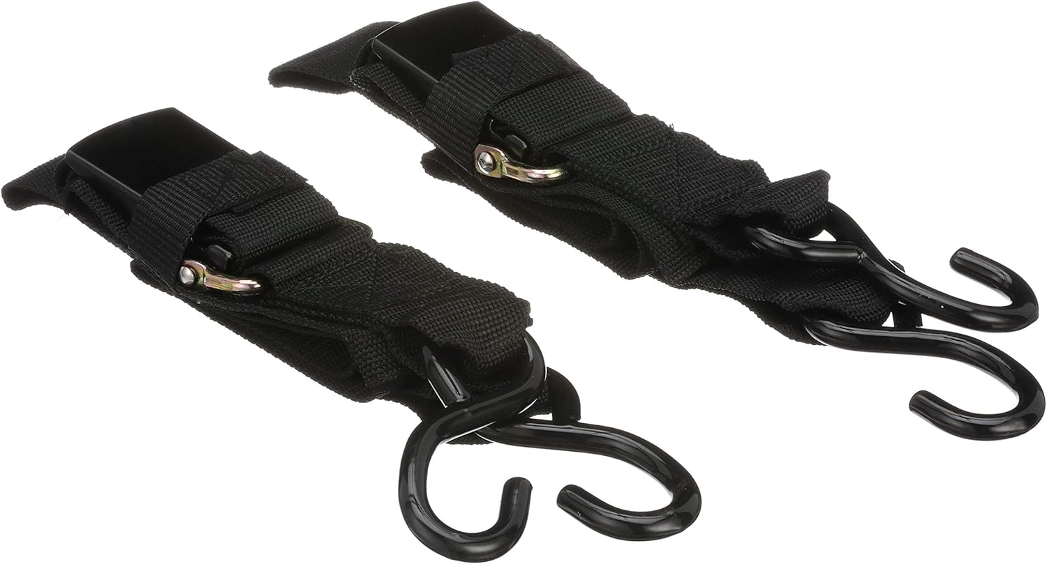 Attwood Quick-Release Transom Tie-Down Straps 2" x 4' Pair