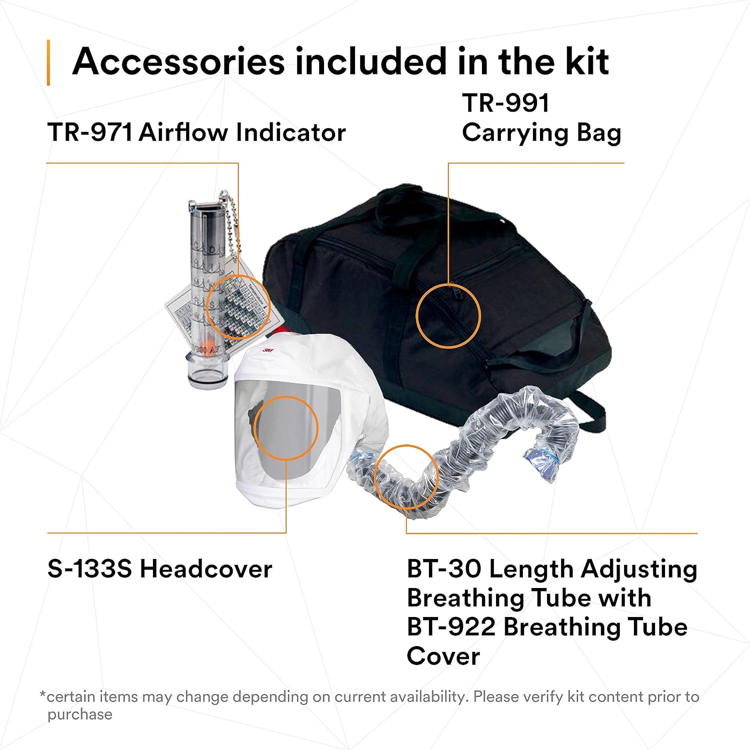 3M PAPR Respirator, Versaflo Powered Air Purifying Respirator Kit, TR-300N+ HKL, Healthcare, M/L Headcover, Lightweight