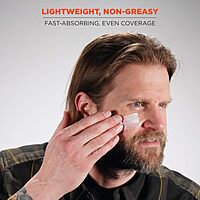 Ergodyne KREW'D SPF 50 Sunscreen Lotion, Broad Spectrum, Water-Resistant