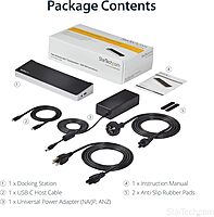 StarTech.com Universal USB-C Laptop Docking Station (Dual & Triple Monitor)