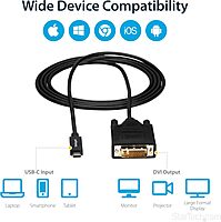 StarTech.com USB-C to DVI Cable
