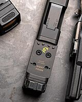 NIGHT FISION Optic Plate and Co-Witness Sight Set Compatible with Holosun EPS to Glock 17/19 MOS
