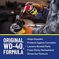 WD-40 Original Formula, Multi-Use Product with Smart Straw Sprays 2 Ways,12 OZ 1-Pack Sprays