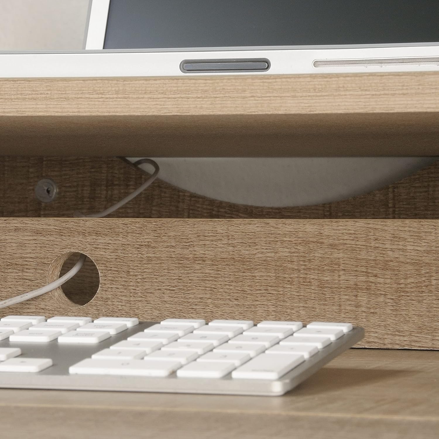 Sauder Beginnings Computer Desk with Drawers and Storage