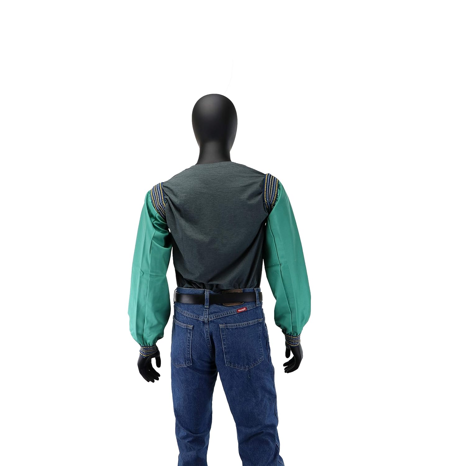 IRONCAT IRONTEX 7070 Flame Resistant Cotton Sleeves – 18 in. Welding Sleeves with 2 in. Elastic on Both Ends 18"