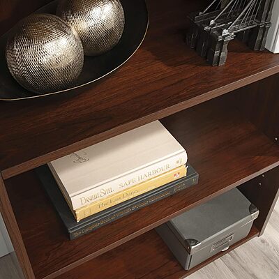 Sauder Beginnings 3-Shelf Bookcase with Adjustable Shelves