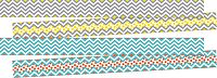 BARKER CREEK Double-Sided Chevron Classroom Border Trim