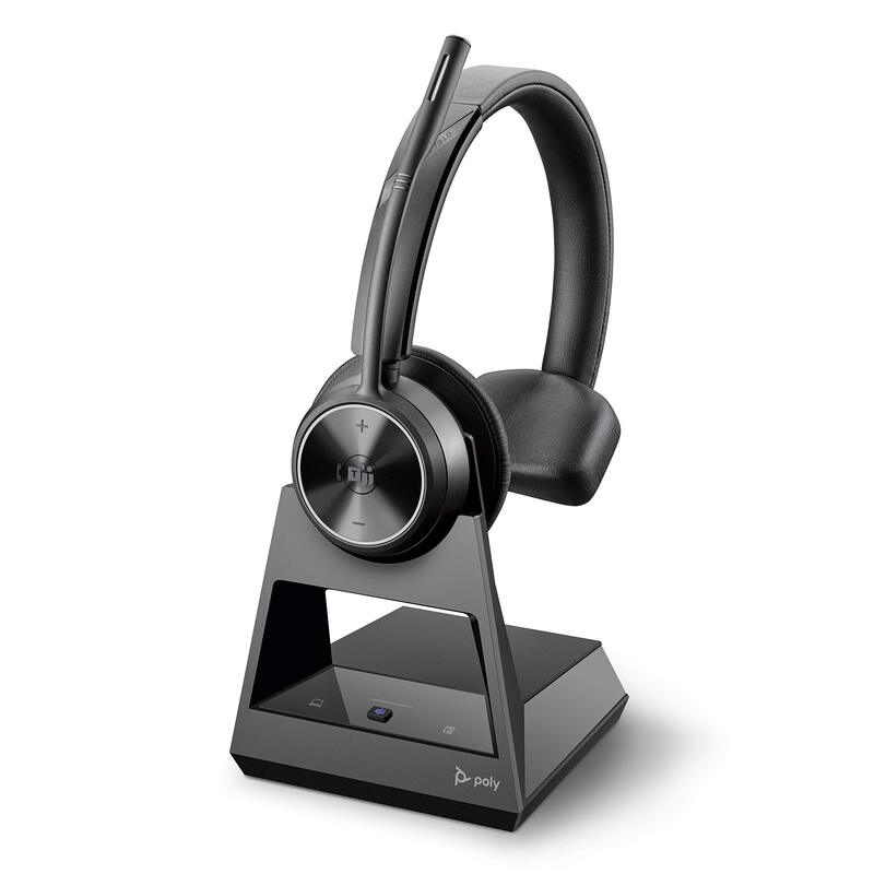 Poly Savi 7310-M Ultra-Secure Wireless DECT Headset System - Microsoft Teams Certified Version