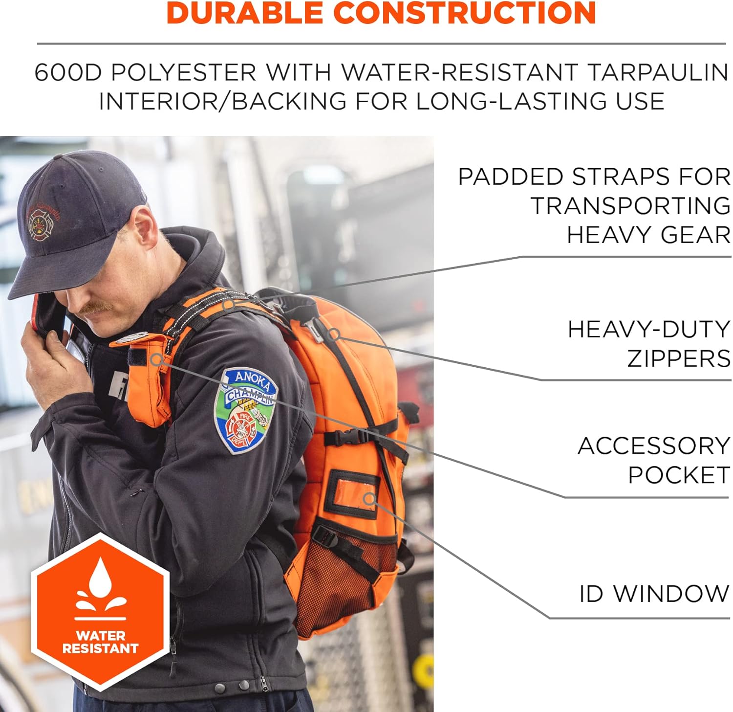 ERGODYNE Arsenal 5243 Medic First Responder Trauma Backpack