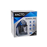 X-ACTO SchoolPro Electric Pencil Sharpener, Model 1670X, Transparent Gray