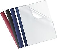 Fellowes CrystalsClear PET Ultra Clear Binding Covers, Clear, Pack Of 100