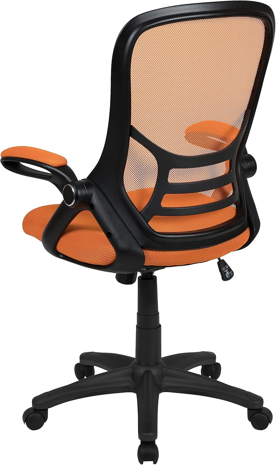 Flash Furniture Porter High-Back Mesh Ergonomic Swivel Office Chair with Adjustable Lumbar Support and Flip-Up Armrests